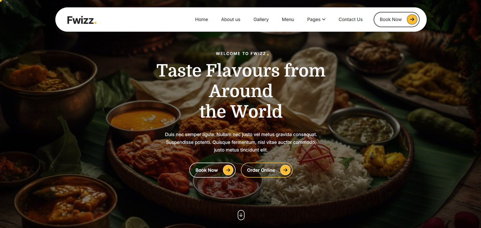 fwizz website preview